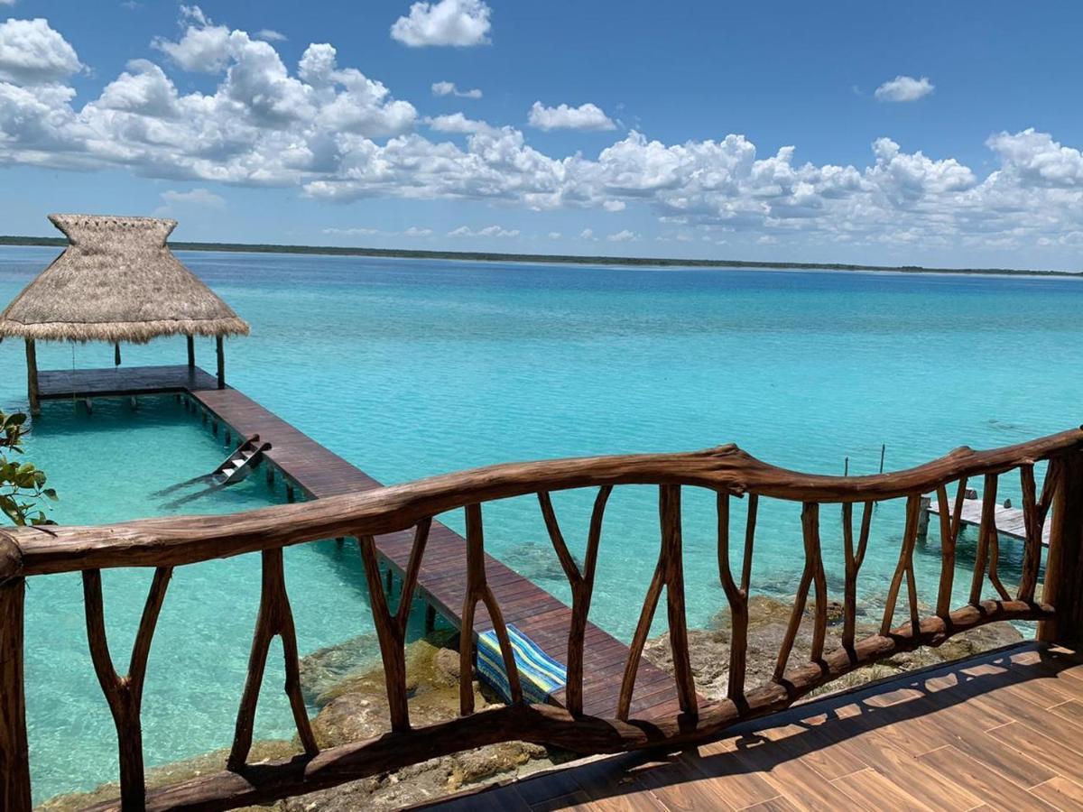 Xoot Kaana Villa Vista Laguna Bacalar Eksteriør bilde