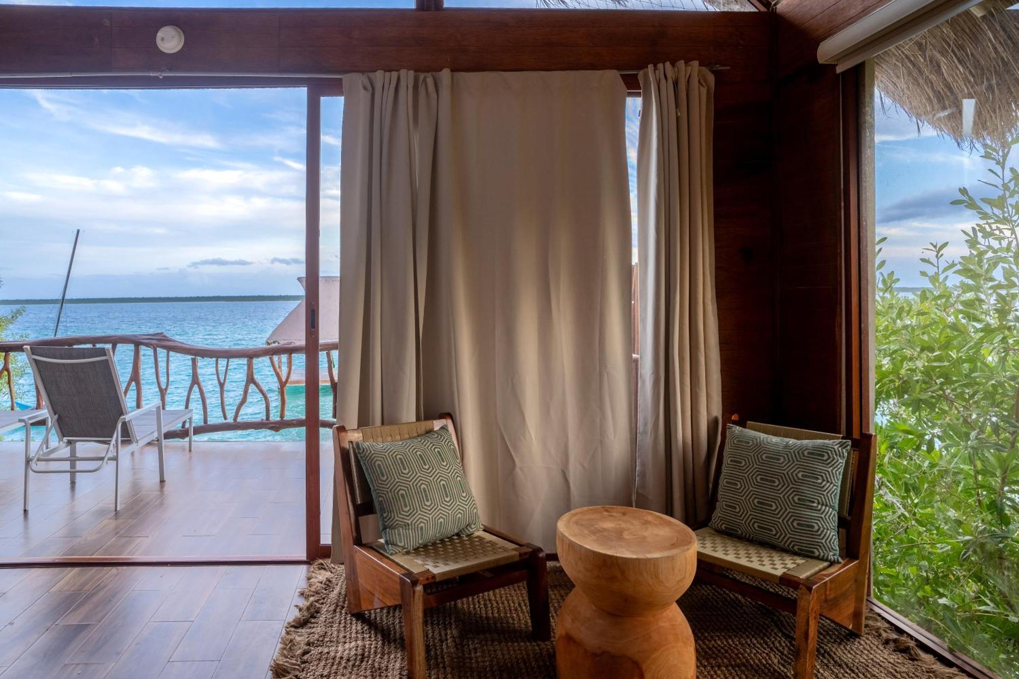 Xoot Kaana Villa Vista Laguna Bacalar Eksteriør bilde