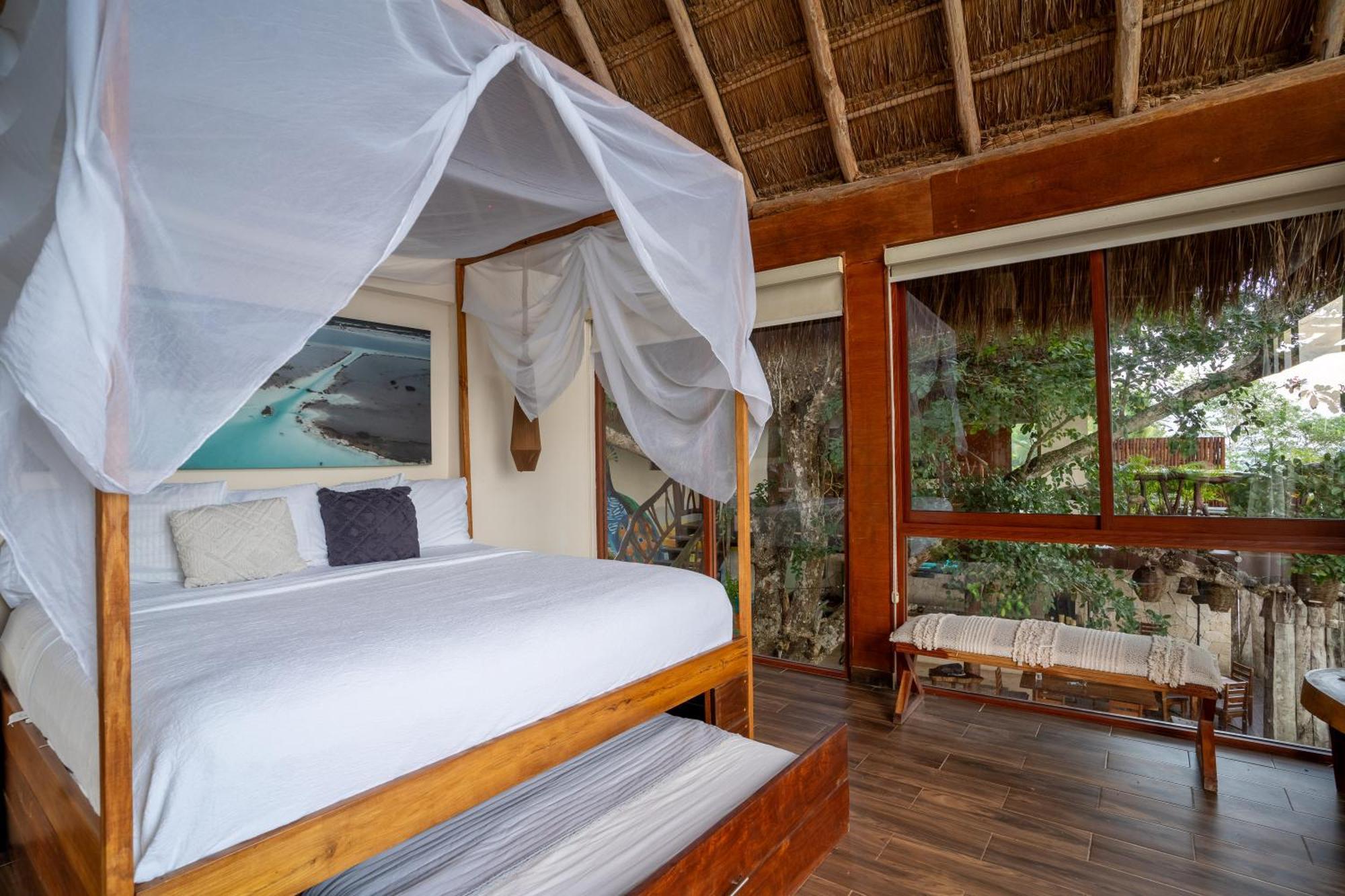 Xoot Kaana Villa Vista Laguna Bacalar Eksteriør bilde